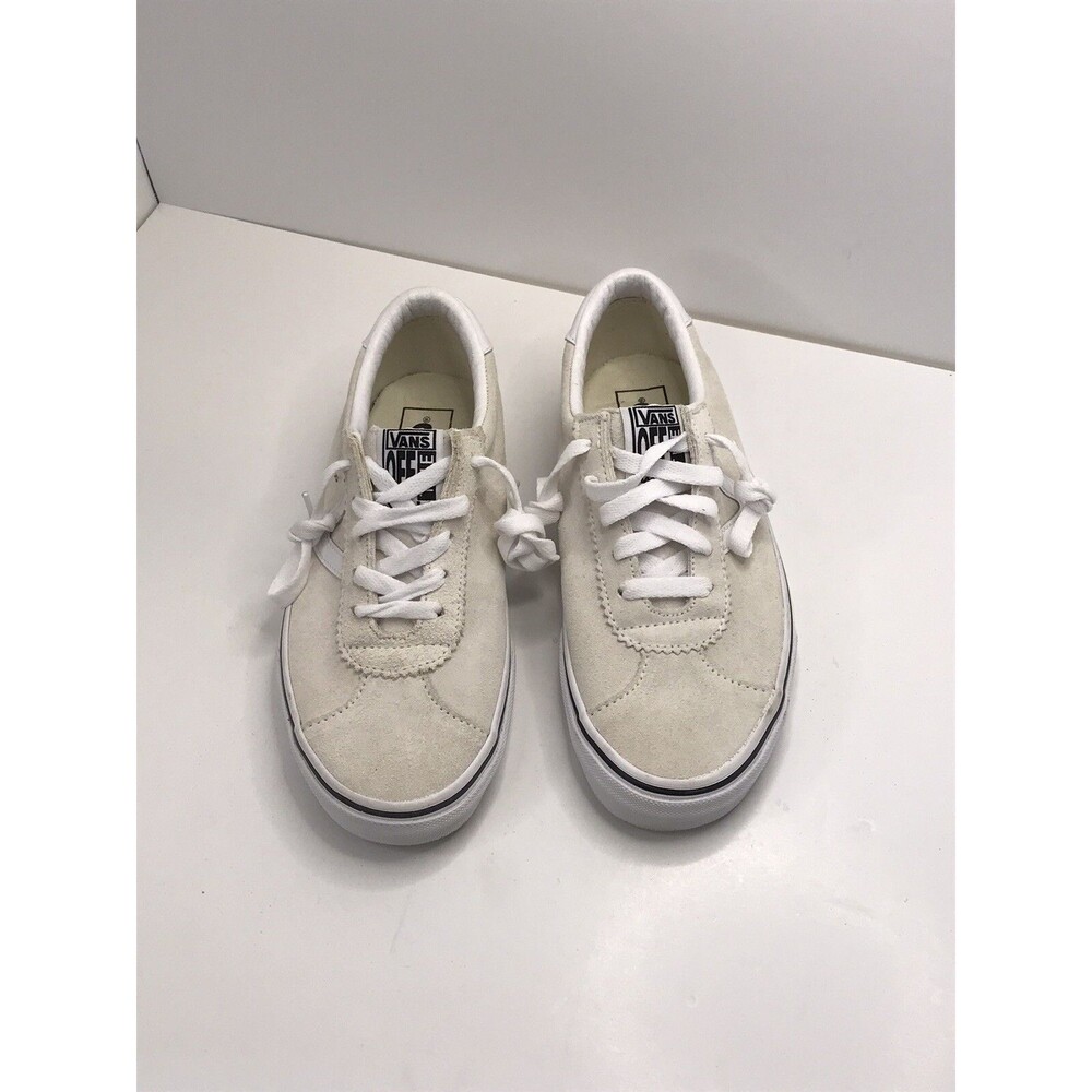 VANS Sport Suede White Size 7.5 Women’s  Or 6 Mens -